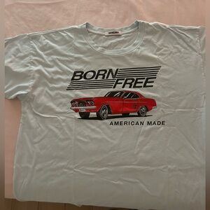 Daydreamer Sky Blue Graphic Top